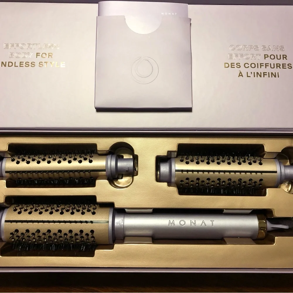 MONAT Interchangeable Thermal Blowout Brush - Purple